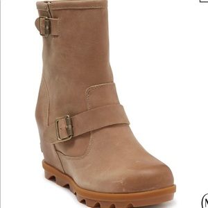 SOREL JOAN Of ARTIC WEDGE II Sandy Tan Boot All sizes